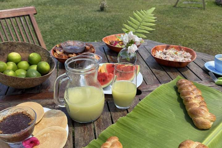 Brunch local en Martinique